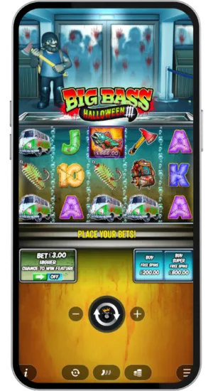 Main Game Screen With Active Reels
